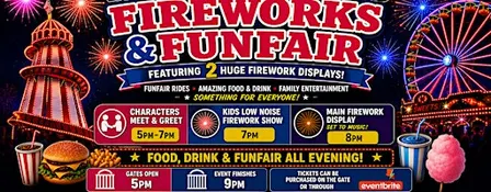 North Somerset Show Ground Fireworks & Funfair 2026