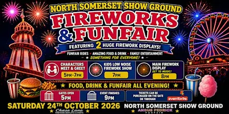 North Somerset Show Ground Fireworks & Funfair 2026