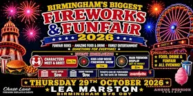 Birmingham’s Biggest Fireworks & Funfair 2026