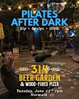 Pilates After Dark 314 Beer Garden in Norwalk