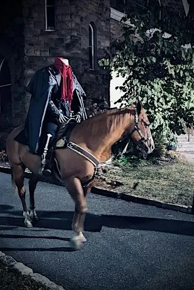 Headless Horseman rides into Chester!