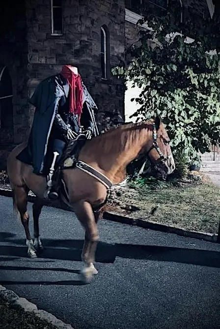 Headless Horseman rides into Chester!