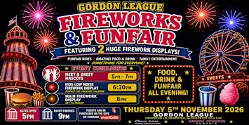 GORDON LEAGUE FIREWORKS | GLOUCESTER'S BIGGEST & BEST 2026