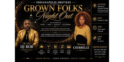 Indianapolis Drifters Grown Folks Night Out featuring Cherrelle