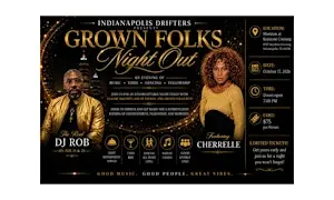 Indianapolis Drifters Grown Folks Night Out featuring Cherrelle