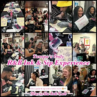 R&B Ink & Sip Night | Beginner Tattoo Experience +Wine Tasting (Tampa)10/24