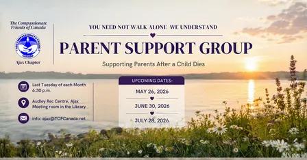 Grieving Parents Support Group | TCF Ajax