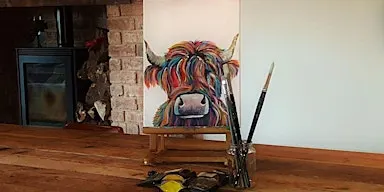 ‘Highland Cow’ Painting Workshop @Kings Chambers, Thorne