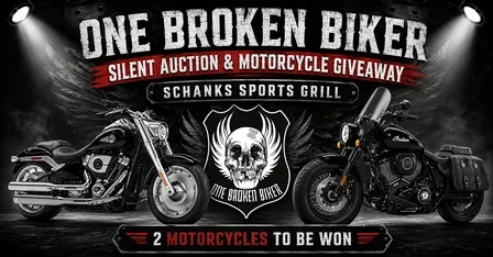 One Broken Biker Annual Silent Auction & Motorcycle Giveaway
