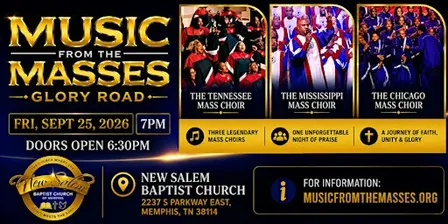 MUSIC FROM THE MASSES feat. TN MASS, CHICAGO MASS & MS MASS CHOIRS