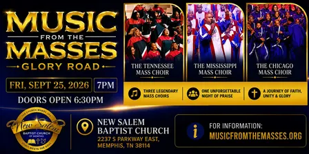 MUSIC FROM THE MASSES  feat. TN MASS, CHICAGO MASS & MS MASS CHOIRS