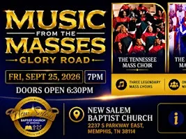 MUSIC FROM THE MASSES  feat. TN MASS, CHICAGO MASS & MS MASS CHOIRS