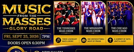MUSIC FROM THE MASSES feat. TN MASS, CHICAGO MASS & MS MASS CHOIRS
