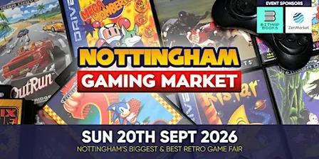 Nottingham Gaming Market - Sunday 20th September 2026