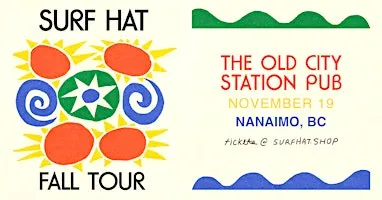 Surf Hat Live at The Old City Station Pub