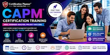Sacramento CAPM Certification | 4-Day Exam Prep Bootcamp with Guarantee