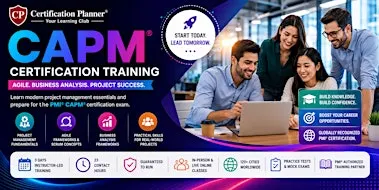 Canberra CAPM Certification | 4-Day Exam Prep Bootcamp with Guarantee