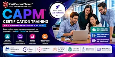Mississauga CAPM Certification | 4-Day Exam Prep Bootcamp with Guarantee