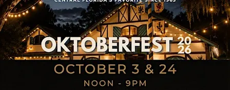 Oktoberfest: Saturday, Oct 24, 2026 German American Society Casselberry