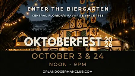 Oktoberfest: Saturday, Oct 24, 2026 German American Society Casselberry