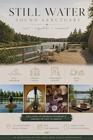 Still Water Sound Sanctuary - Nature Spa & Sound Bath
