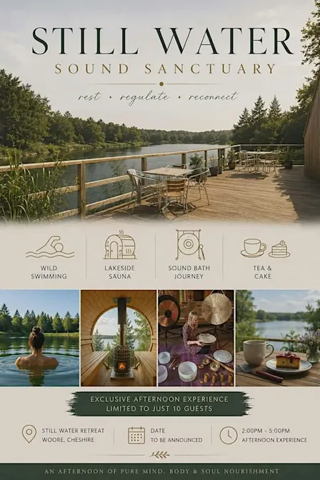 Still Water Sound Sanctuary - Wild Swim Retreat