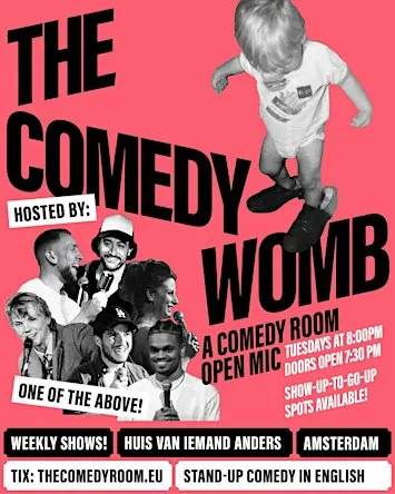 The Comedy Womb • A Comedy Room Open Mic • English Comedy in Amsterdam