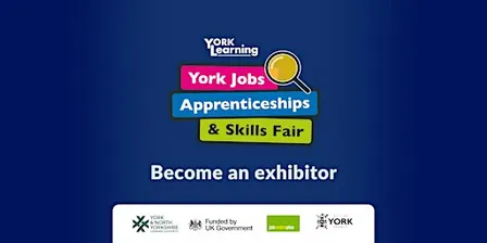 York Jobs, Apprenticeships and Skill Fair: September 2026 (Exhibitors)