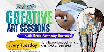 Creative Art Sessions w/ Brad Anthony Bernard at BCOTA