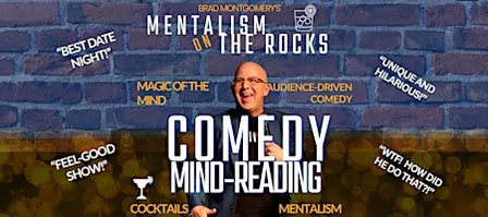 COMEDY MIND-READING! Laughs. Cocktails. Mentalist Zero Crystal Balls 10/22