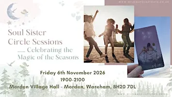 Soul Sister Circle Session - Autumn - Friday 6th November 2026