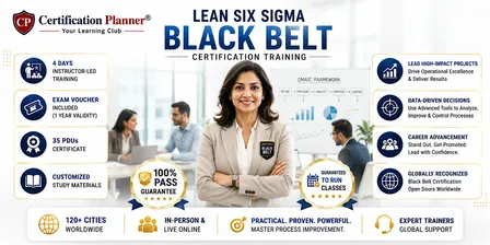 Lean Six Sigma Black Belt Training Jacksonville | Exam Voucher Included