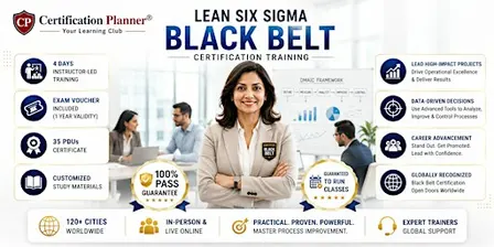 Lean Six Sigma Black Belt Training Louisville | Exam Voucher Included