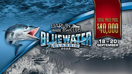 DARWIN TRAILER BOAT CLUB BLUE WATER CLASSIC 2026