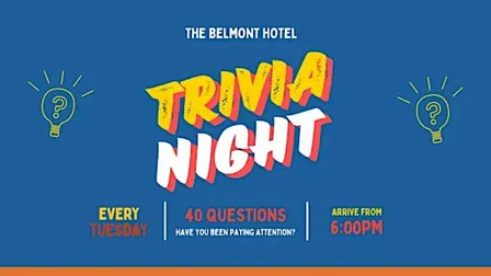 General Knowledge Trivia at The Belmont Hotel [GEELONG]