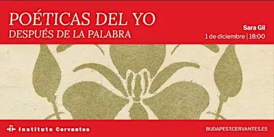 Poéticas del yo | Después de la palabra