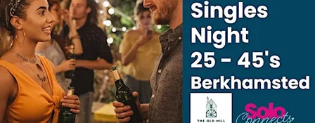 Solo Connects  - Singles Event in Berkhamsted for 25-45s
