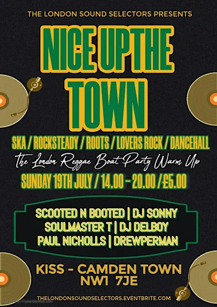 NICE UP THE TOWN - CAMDEN REGGAE REVIVAL