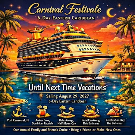 Carnival Festivale • 6‑Day Eastern Caribbean Sailing August 29, 2027