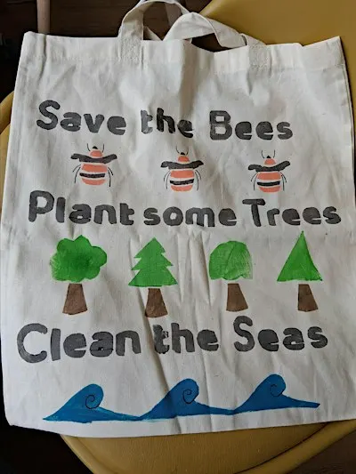 Nature Crafts for Adults - Sherbourne - Craftivism Tote bags