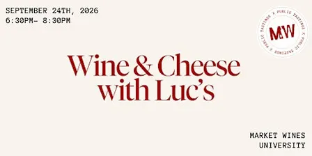 Wine & Cheese with Luc’s