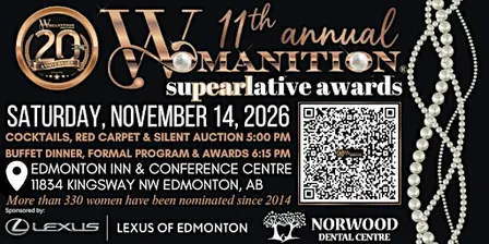 11th Annual Womanition SuPEARLative Awards Gala - November 14/26