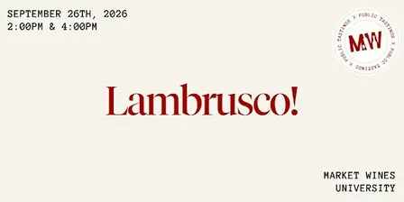 Lambrusco!