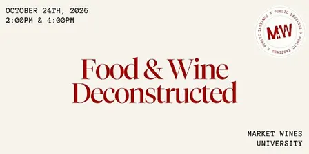 Food & Wine Deconstructed