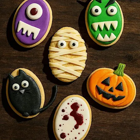 Creepy Cookie Creations: Halloween Biscuit Decorating!
