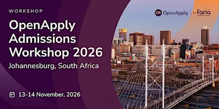 OpenApply Admissions Workshop South Africa 2026