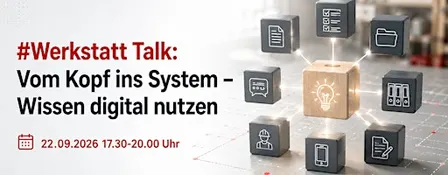 #Werkstatt Talk: Vom Kopf ins System – Wissen digital nutzen