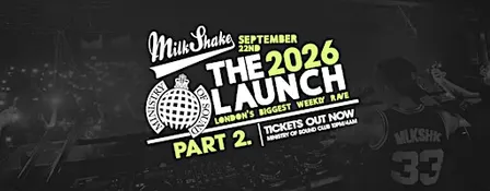 Ministry of Sound, Milkshake - Official London Freshers Launch PART 2
