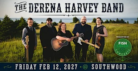 Fish Creek Concerts Presents The Derina Harvey Band at Southwood