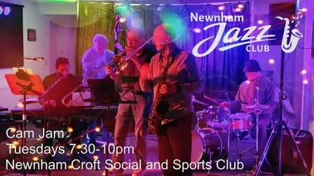 CamJam at Newnham Jazz Club Cambridge.